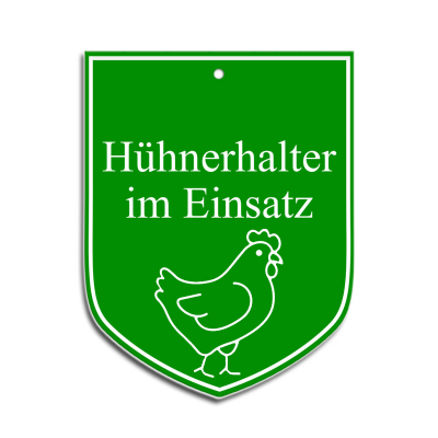 Hühnerhalter im Einsatz